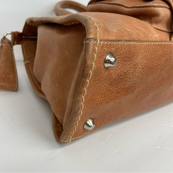 Chloe Edith Satchel Tan LIKE NEW - Picture 10 of 13